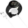 SmartWatch Wireless Charging Cable (THC5) - for Google Pixel Watch 3 (41mm, 45mm) / 2 / Fitbit Ace LTE, USB - White