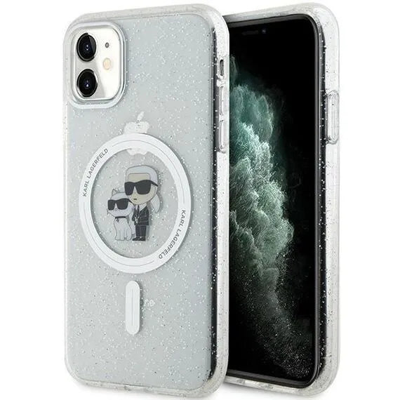 Karl Lagerfeld KLHMN61HGKCNOT case for iPhone 11/Xr - transparent Karl Lagerfeld