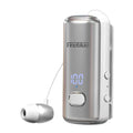 In-ear Bluetooth Handsfree Ακουστικό Ασημί Fineblue F580 Pro