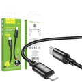 Hoco X89 Type-C to Lightning Black PD20W