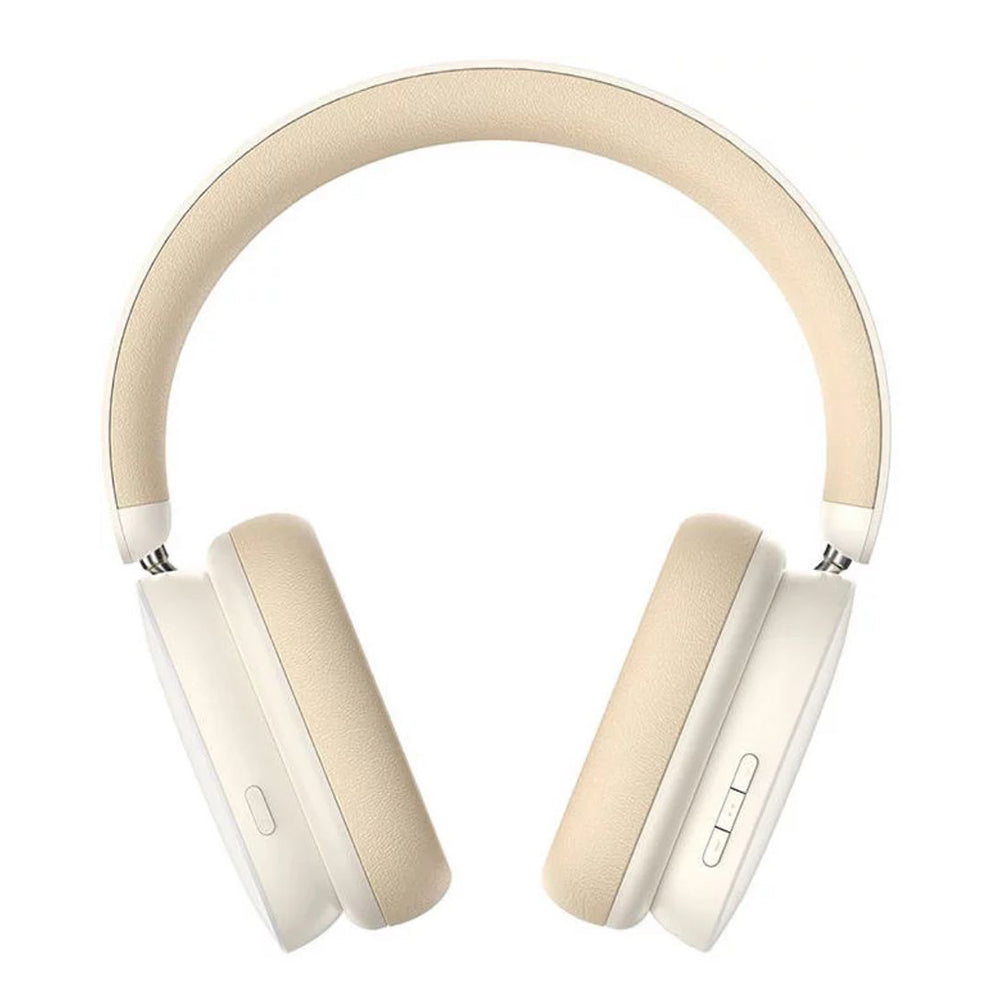 Baseus - Wireless Headphones Bowie H1 - Bluetooth 5.2 - Foldable - ANC - Creamy