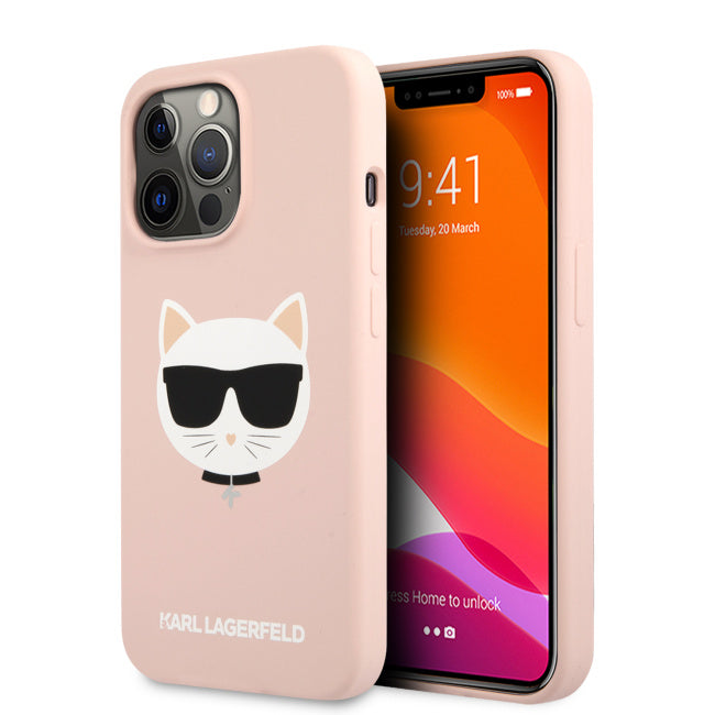 Karl Lagerfeld Choupette’s Head – iPhone 13 Pro – Ροζ