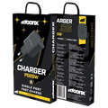 MOONX wall charger MC06 PD 25W 1xUSB-C Black