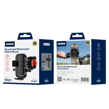 JELLICO bicycle/motorcycle holder PH31 Black