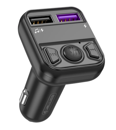JELLICO transmitter FM FM1 2xUSB 3.1A Black