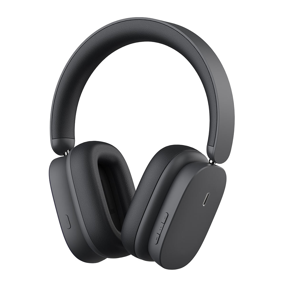 Baseus - Wireless Headphones Bowie H1 - Bluetooth 5.2 - Foldable - ANC - Grey
