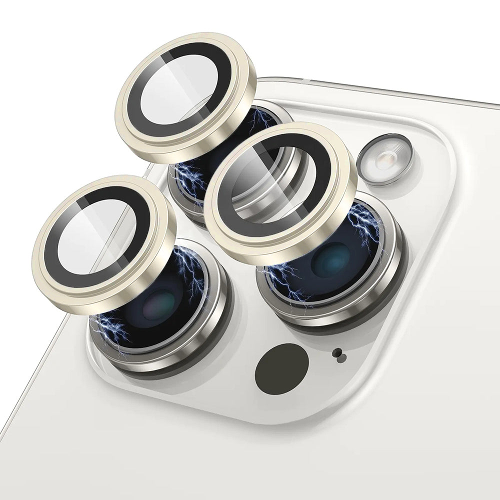 Baiko Camera Lens Protectors for iPhone Air Gold