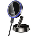 Inductive car phone holder compatible with MagSafe Hoco 15W for HW33 board, gray