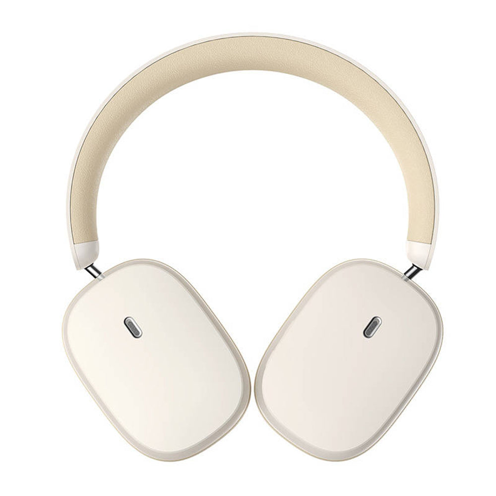 Baseus - Wireless Headphones Bowie H1 - Bluetooth 5.2 - Foldable - ANC - Creamy