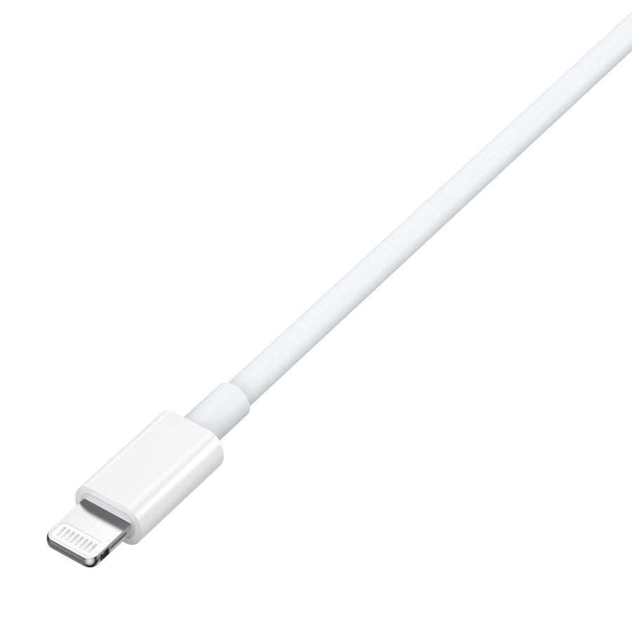 MOONX wall charger MC03 PD 20W 1xUSB-C + cable USB-C - Lightning White