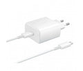 Original wall charger Samsung 45W + cable USB-C - USB-C