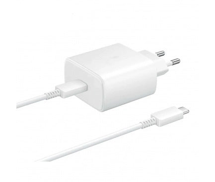 Original wall charger Samsung 45W + cable USB-C - USB-C