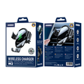 JELLICO car holder with wireless charging W2 15W Black