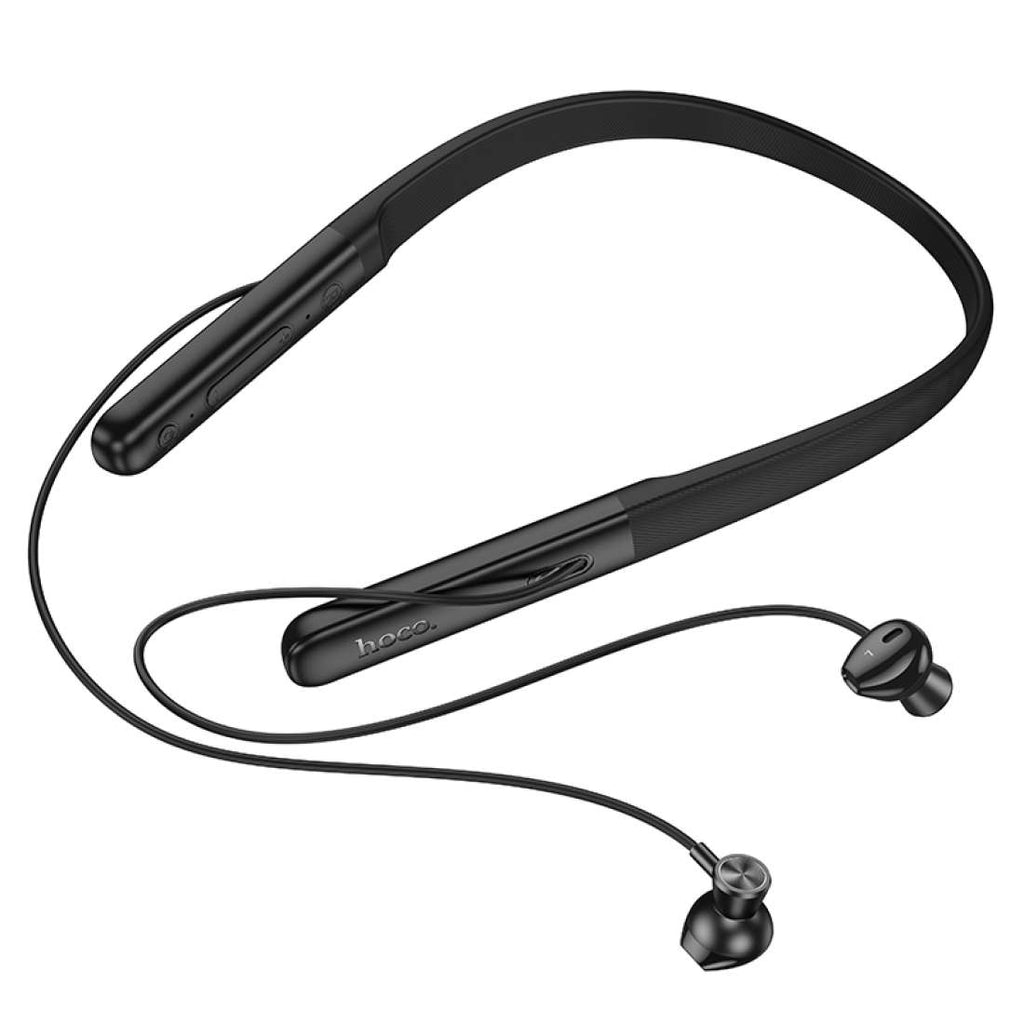 HOCO. WIRELESS SPORT ES73 HEADPHONES WITH MICROPHONE (BT V5.4) - BLACK