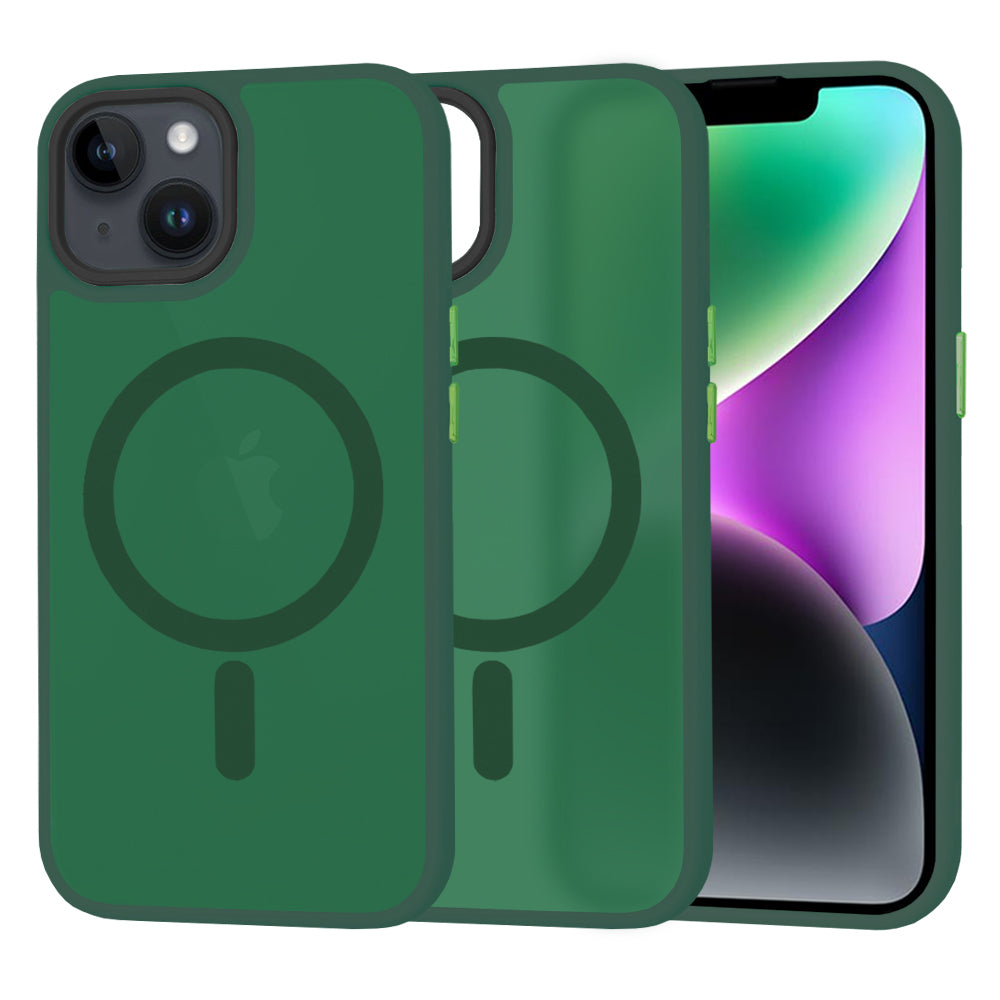 HaloFrost MagSafe Series - iPhone 14 - Midnight Green