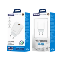 JELLICO wall charger AK165 22,5W 1xUSB QC3.0 White