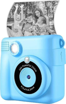 Lamtech Instant Print Digital Camera Blue