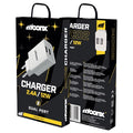 MOONX wall charger MC02 2.4A 12W 2xUSB White