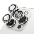 Baiko Camera Lens Protectors for iPhone 15 Pro / 15 Pro Max Silver