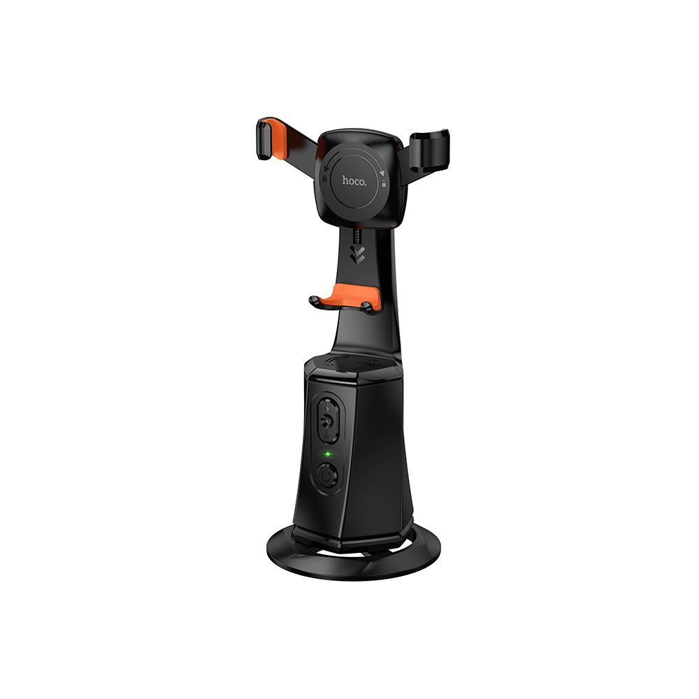 HOCO mobile phone holder 360 degree with auto face tracking K26 black