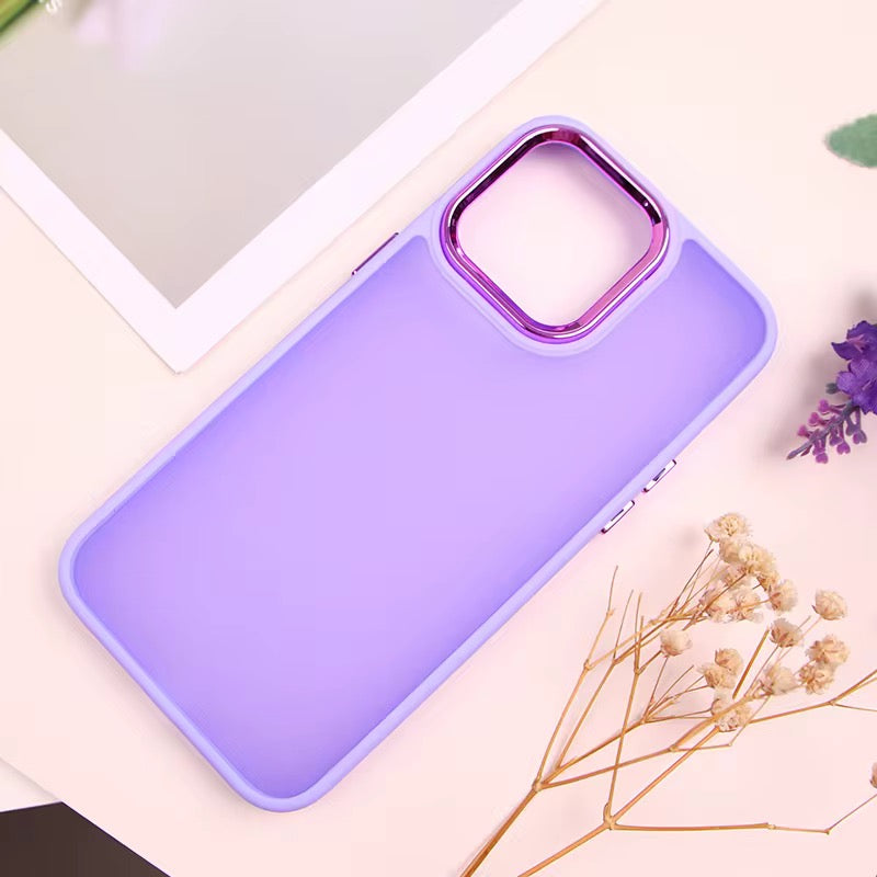 Θήκη Matte Frosted για Xiaomi Redmi Note 14 5G Λιλά