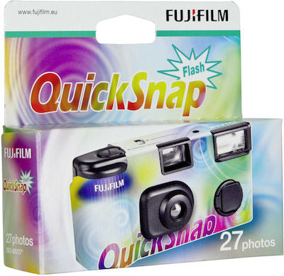 Fujifilm Φωτογραφική Μηχανή μιας Χρήσης Flash Multicolor 27 φωτογραφίες