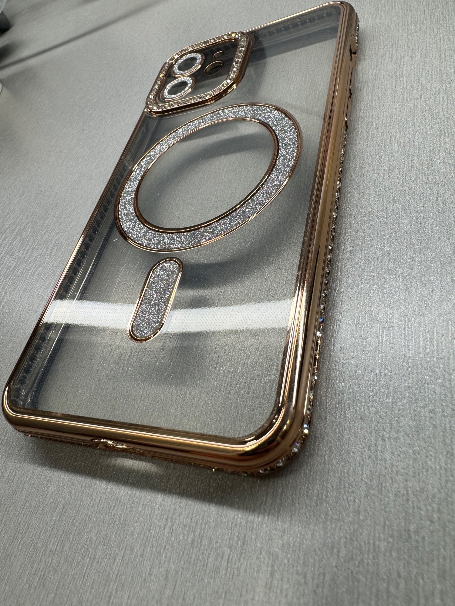 Θήκη Diamonds με MagSafe και προστασία κάμερα για iPhone