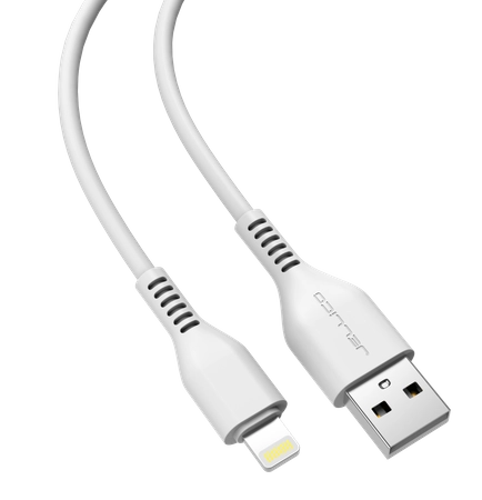 JELLICO cable KDS-32 Lightning USB 3.1A 2M White