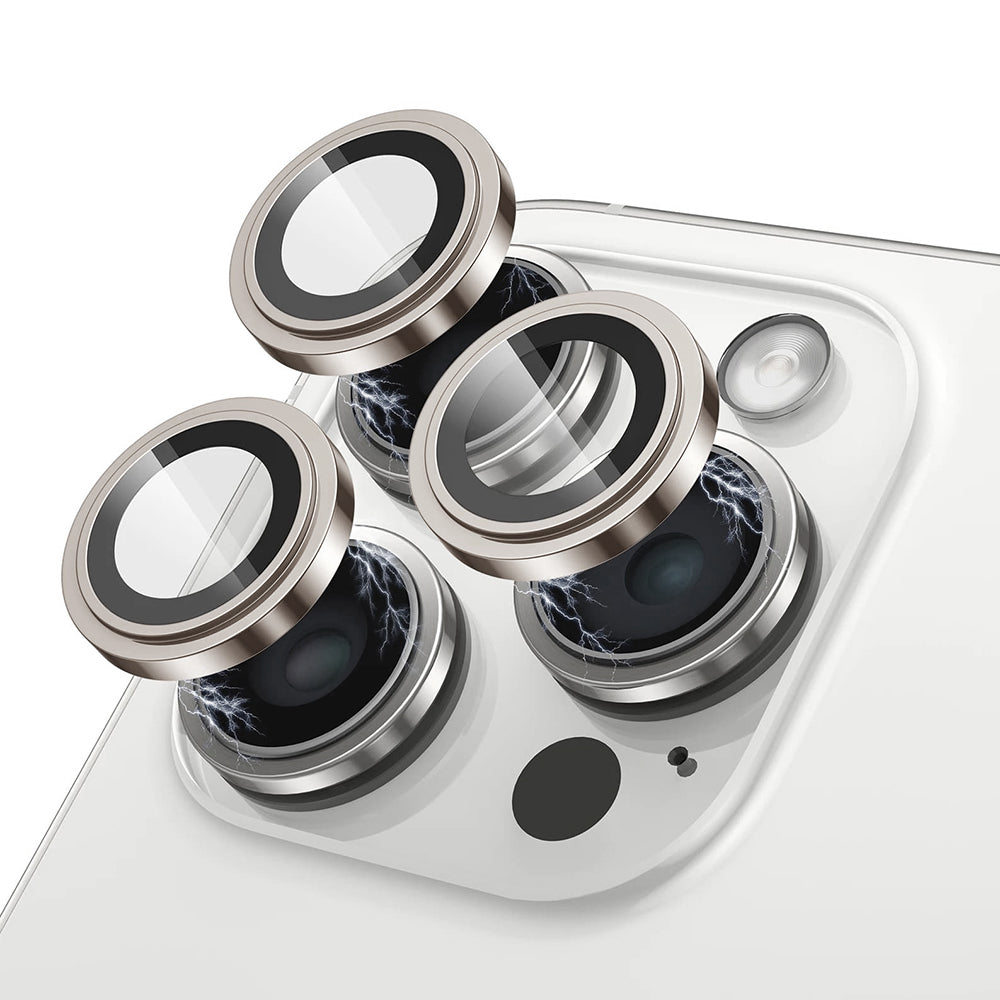 Baiko Camera Lens Protectors for iPhone 16 Pro / 16 Pro Max Natural Titanium