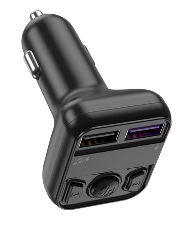 JELLICO transmitter FM FM1 2xUSB 3.1A Black
