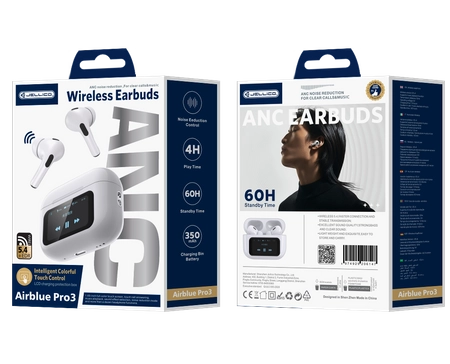 JELLICO wireless earphones AirBlue Pro 3 White