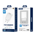 JELLICO wall charger EU19 GaN PD 40W 2xUSB-C White