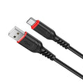 USB A to USB C Cable Hoco QC 3A 1m X59 Black