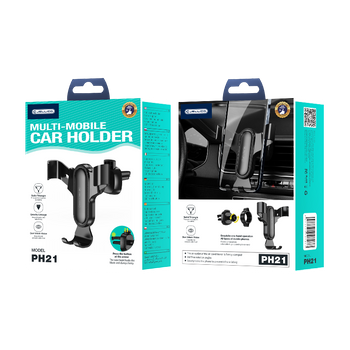 JELLICO car holder gravity PH21 Black