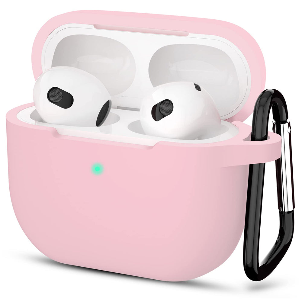 Silicone Case - for Apple AirPods 3, Smooth thin Material - Pink