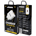 MOONX wall charger MC05 22,5W 1xUSB QC3.0 White