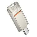 Pendrive 64GB USB3.0 ( USBC) Hoco UD17 nickel