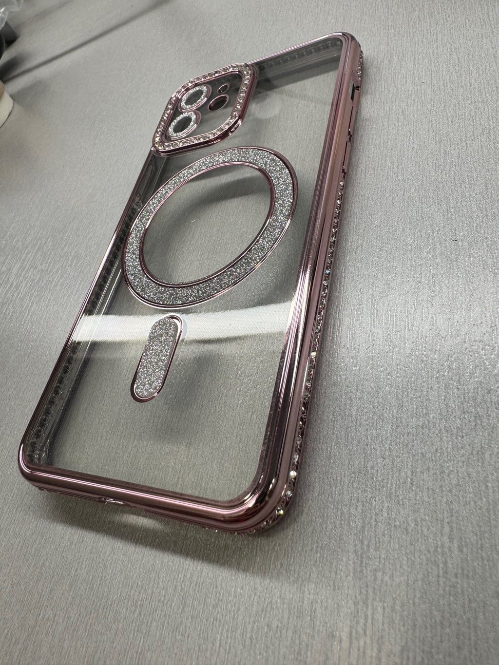 Θήκη Diamonds με MagSafe και προστασία κάμερα για iPhone