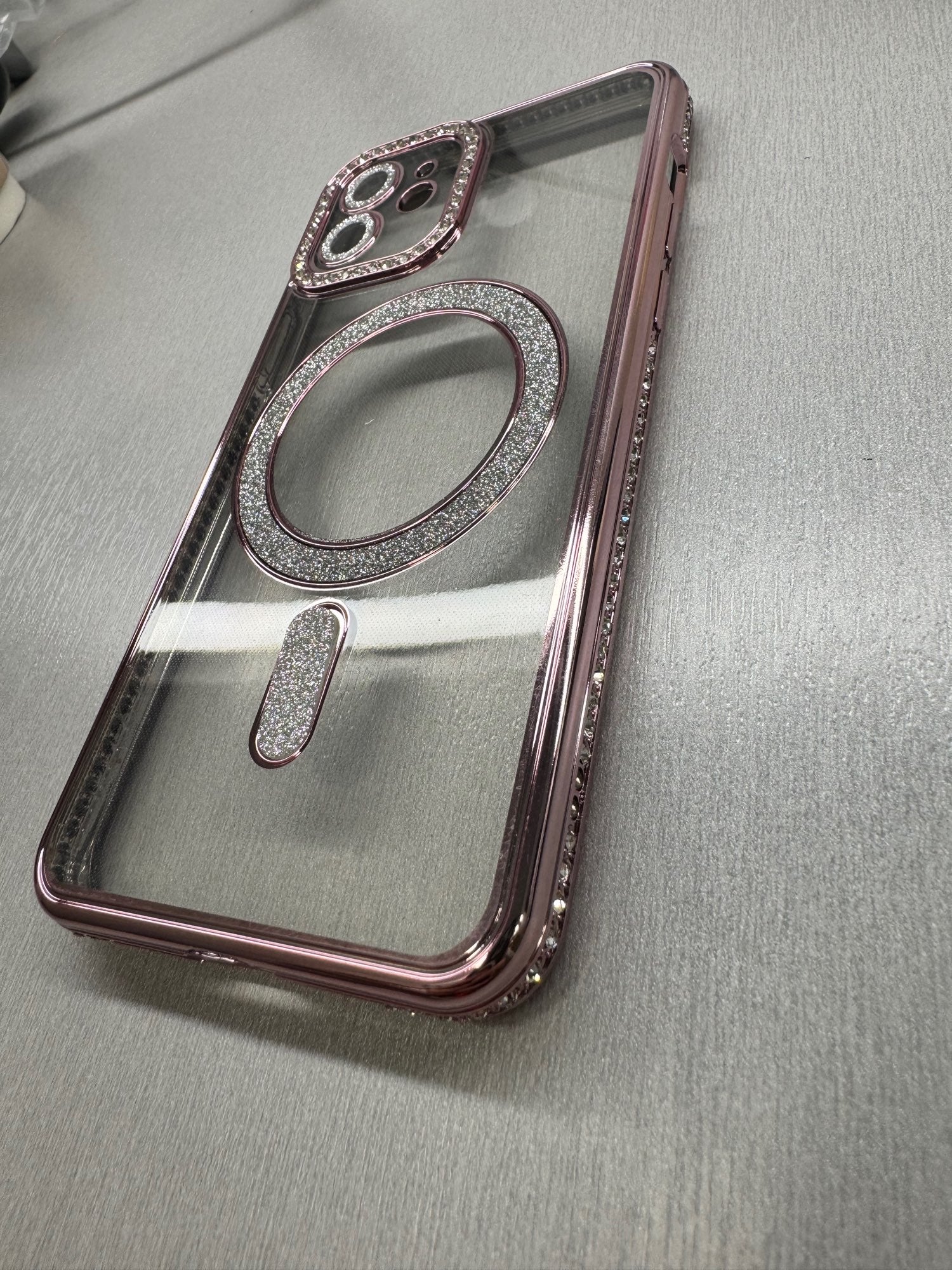 Θήκη Diamonds με MagSafe και προστασία κάμερα για iPhone