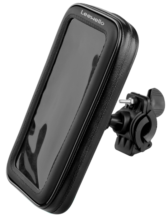 LEEWELLO T-004 WATERPROOF BICYCLE MOBILE PHONE HOLDER