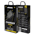 MOONX wall charger MC08 PD 45W 1xUSB-C Black