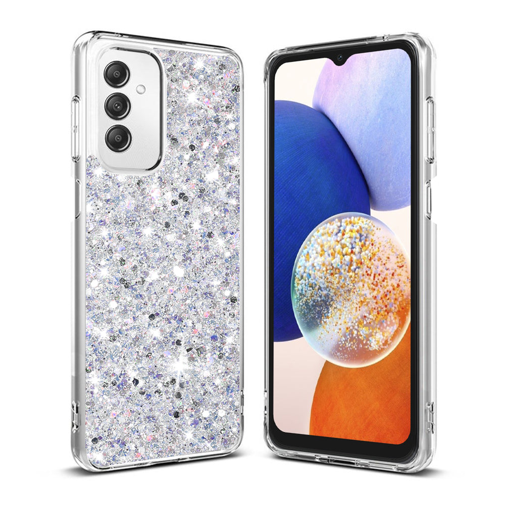 Sparkly Glitter - Samsung Galaxy A14 4G / A14 5G - White
