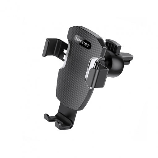 BOROFONE CAR HOLDER BH55 FENIX GRAVITY, AIR VENT MOUNT BLACK-SILVER