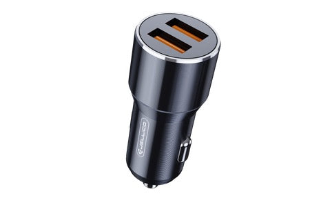 JELLICO car charger F9 36W 2xUSB QC3.0 Black