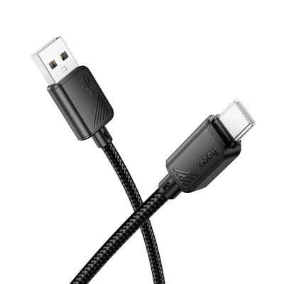 USB A to USB C Cable Hoco 3A 1m X113 Black