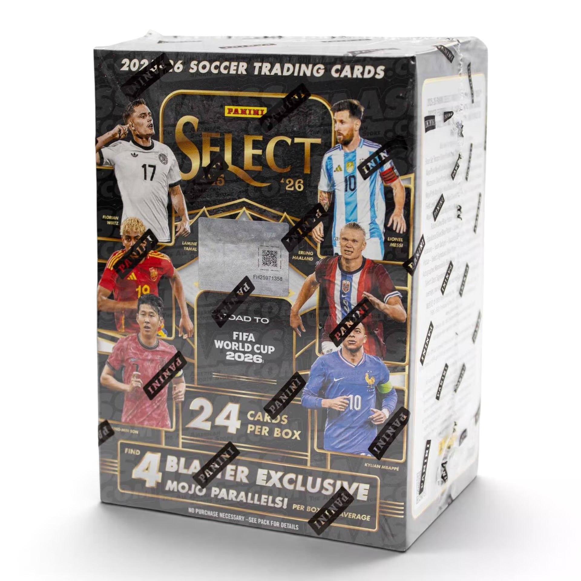 2025/26 Panini Select Road to FIFA World Cup Football Blaster Box
