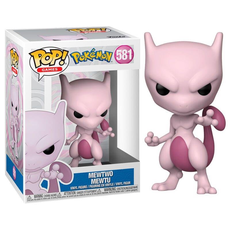 Funko Pop! Games: Pokemon Mewtwo #581 Vinyl Figure