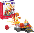 Mega Construx Pokemon Charmander's Fire Building Set