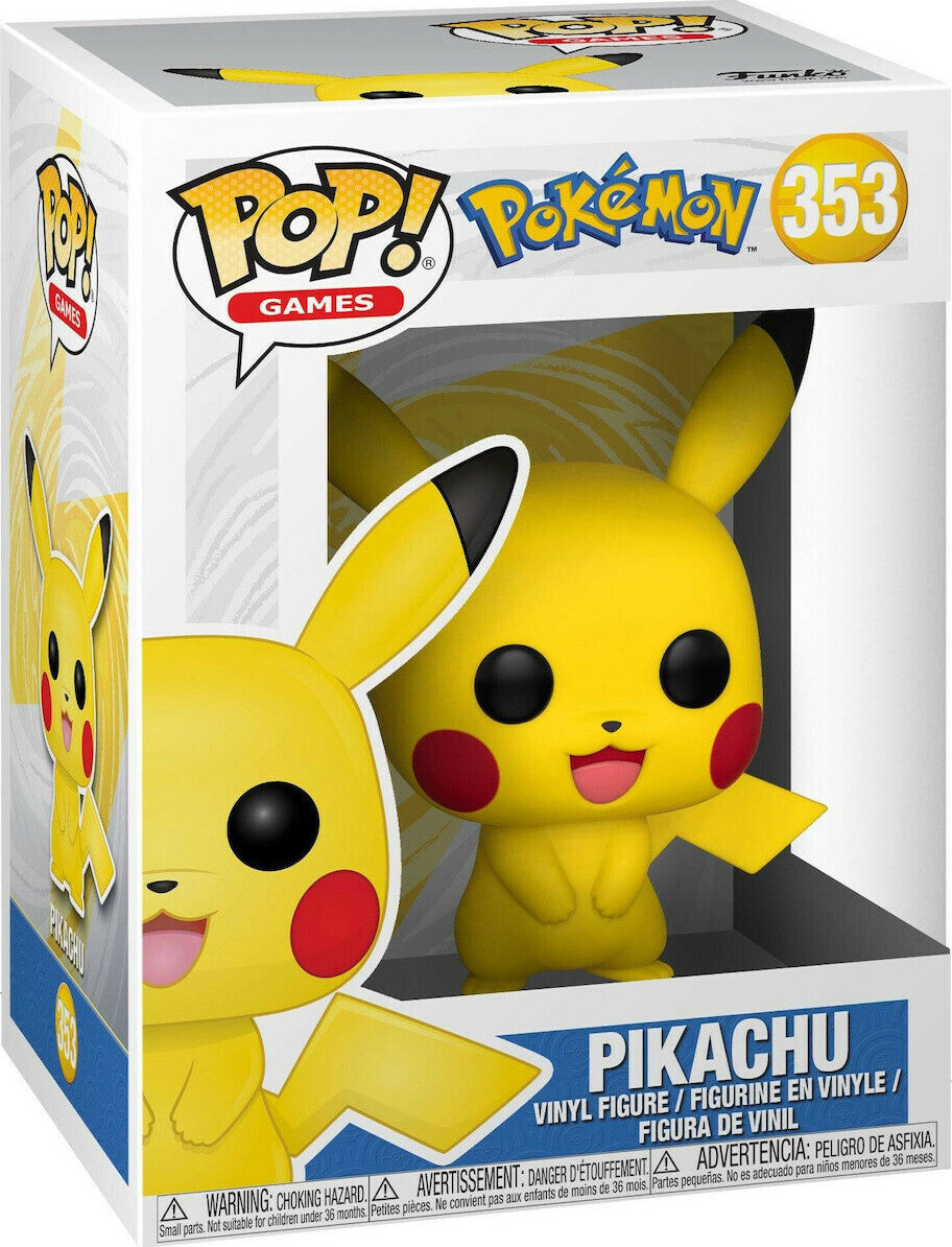 Funko Pop! Games: Pokemon - Pikachu #353 Vinyl Figure