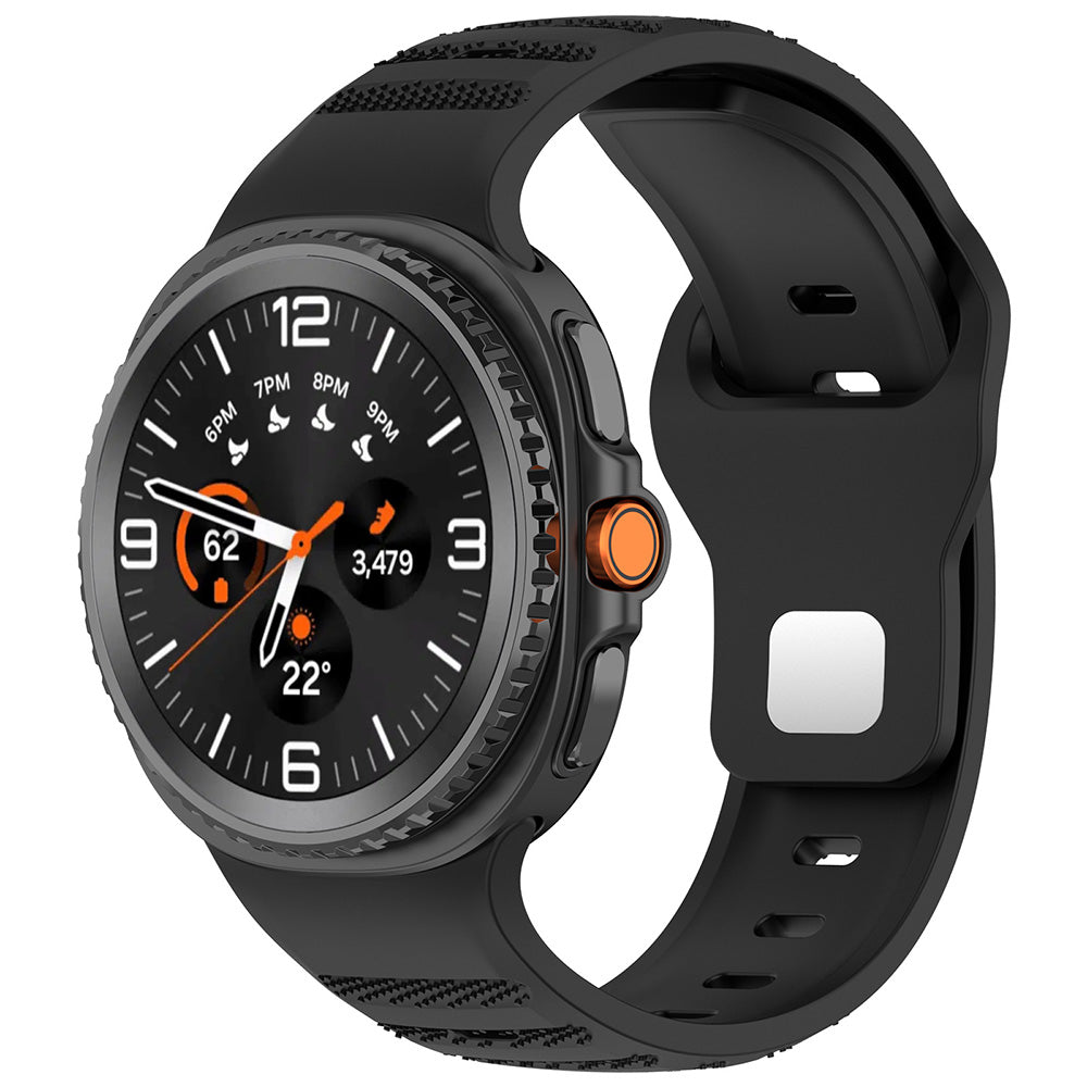 Watchband (W050) - Samsung Galaxy Watch8 40mm/Watch8 44mm/Watch8 Classic/Watch9 40mm/Watch9 44mm - Black